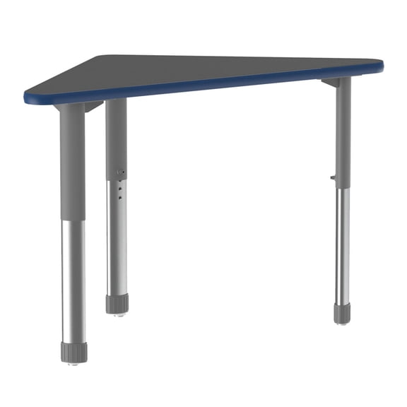 Correll Collaborative Desk With Black Granite Finish AD3041-WING-07-13-37-CK