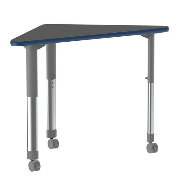 Correll Deluxe High Pressure Collaborative Desk with Casters 41x23"