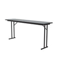 thumbnail image 1 of Correll Deluxe High-Pressure Folding Seminar Table with Off-Set Leg 18x96", 1 of 11