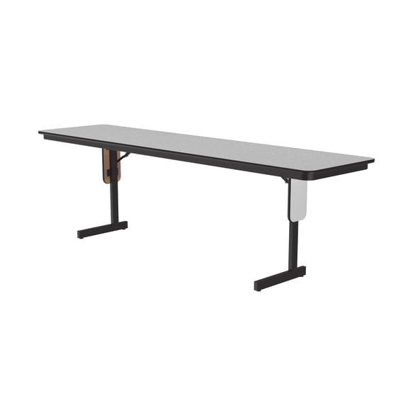 Correll Commercial Laminate 24" x 96" Folding Panel Leg Seminar Table - SP24996TF