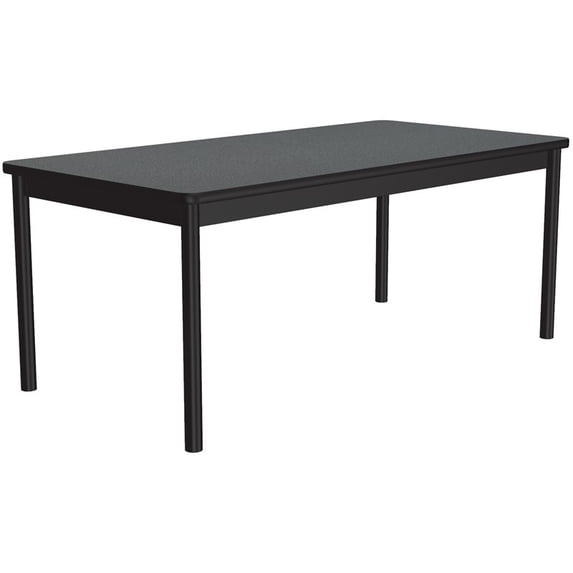 Correll 24"W x 60"D High Pressure Library Table in Montana Granite