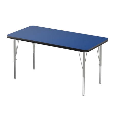 Correll Activity Tables With Blue And Black Finish A2460-REC-37-14-09