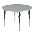 thumbnail image 1 of Correll Activity Tables With Gray Granite And Black Finish A36-RND-15-09-13, 1 of 7