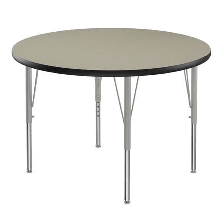 Correll Activity Tables With Savannah Sand Finish A36-RND-54-14-09
