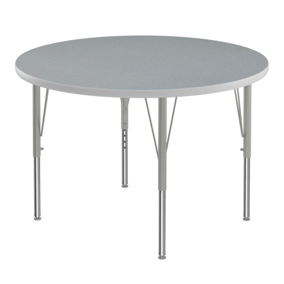 Correll Activity Tables With Gray Granite Finish A42-RND-15-14-13