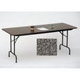 thumbnail image 1 of Correll Cf3672Px-07 .75 Inch High-Pressure Top Folding Tables - Fixed Height - Black Granite, 1 of 4