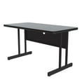 thumbnail image 1 of CORRELL CS2448M-15 Keyboard Height Melamine Computer And Training Table, 1 of 4