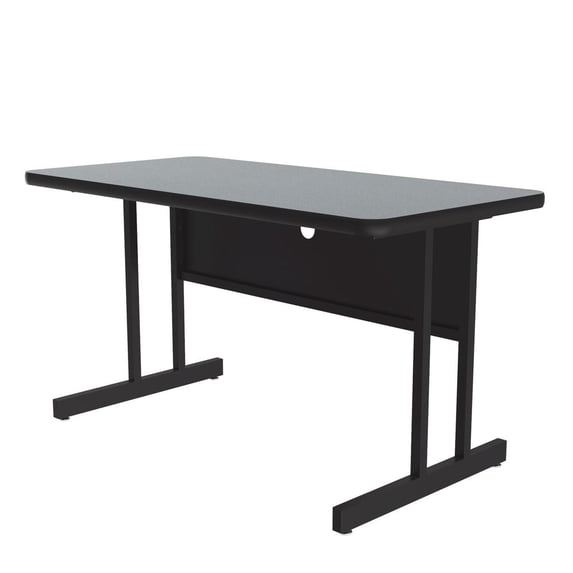 CORRELL CS2448M-15 Keyboard Height Melamine Computer And Training Table