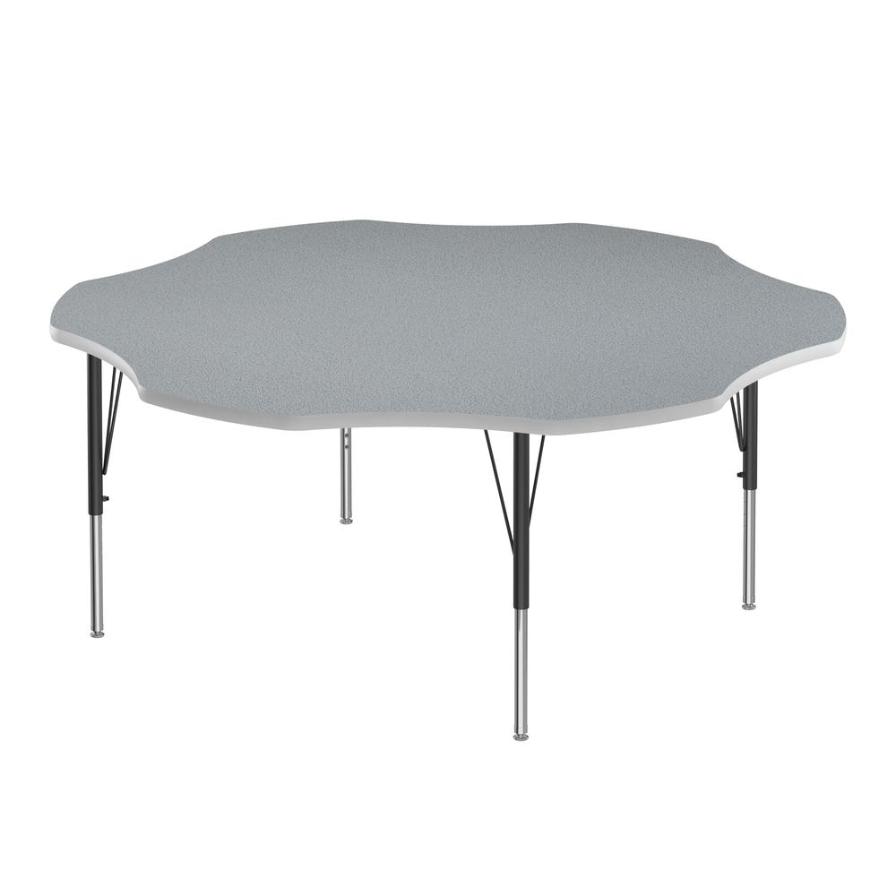Correll Inc. Commercial Laminate Top Activity Tables 60x60", FLOWER ...