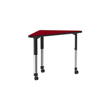 Correll Deluxe High Pressure Collaborative Desk with Casters 41x23"