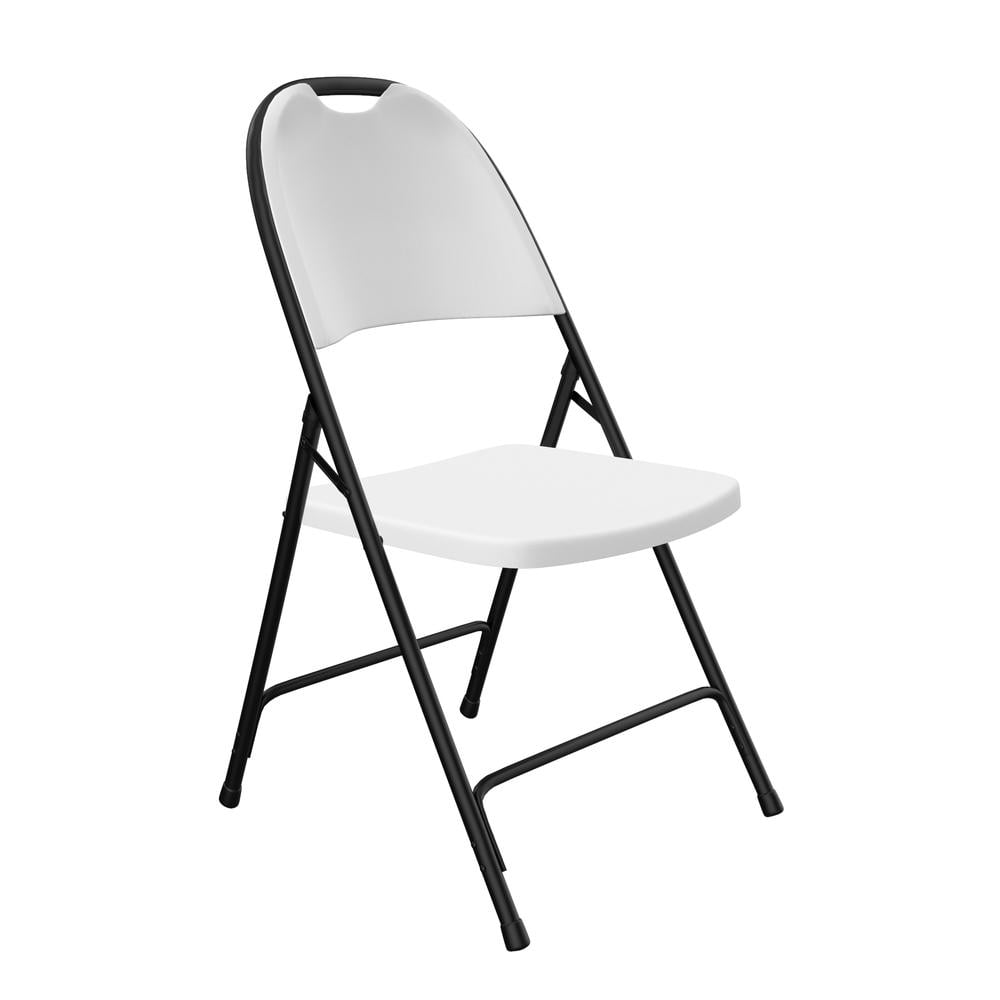 Gray Armless Plastic and Steel Reception Chair Set