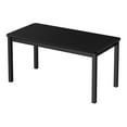 thumbnail image 1 of Correll LR Series 29x36" Traditional Wood Library Table in Black Granite, 1 of 7