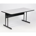 thumbnail image 1 of Correll Rectangular Computer And Training Tables With Grey Granite WS2460-15, 1 of 4
