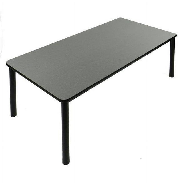 Correll Rectangular Laminate Reading Library Table - Montana Granite - 30 x 60 in.