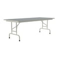 thumbnail image 1 of Correll Adjustable Height Thermal Fused Laminate Top Folding Table 30x72", 1 of 23