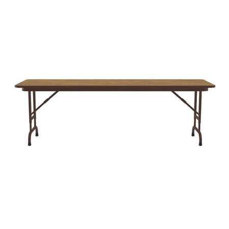Correll Adjustable Height Thermal Fused Laminate Top Folding Table 24x60"