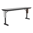 thumbnail image 1 of Correll SP 18x72 Contemporary Metal/Wood Folding Seminar Table in Gray Granite, 1 of 4