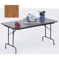 thumbnail image 1 of Correll Pc2460P-06 Solid Plywood Core Folding Tables Fixed Height- Med Oak, 1 of 4