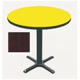 thumbnail image 1 of Correll Bxt30R-20 Cafe and Breakroom Tables - Round - Mahogany, 1 of 5