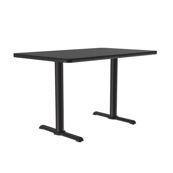 Correll Table Height Deluxe High-Pressure Café and Breakroom Table 30x48"
