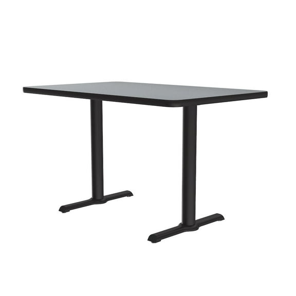 Correll Table Height Deluxe High-Pressure Café and Breakroom Table 30x48"