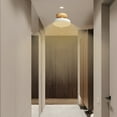 thumbnail image 1 of Corridor Light under $5! CQCYD Corridor Lights, Warm White Hallway Lighting with Wooden Accent, Personalized Entrance Hall Light for Balcony Cloakroom, LED Ceiling Light for Home Interior, 1 of 6