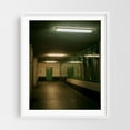 thumbnail image 1 of Corridor, Vienna - Vienna Austria Photography Architecture Street Photography Nightlife Minimalist White Framed Wall Art Print 11 x 14 inches, 1 of 3
