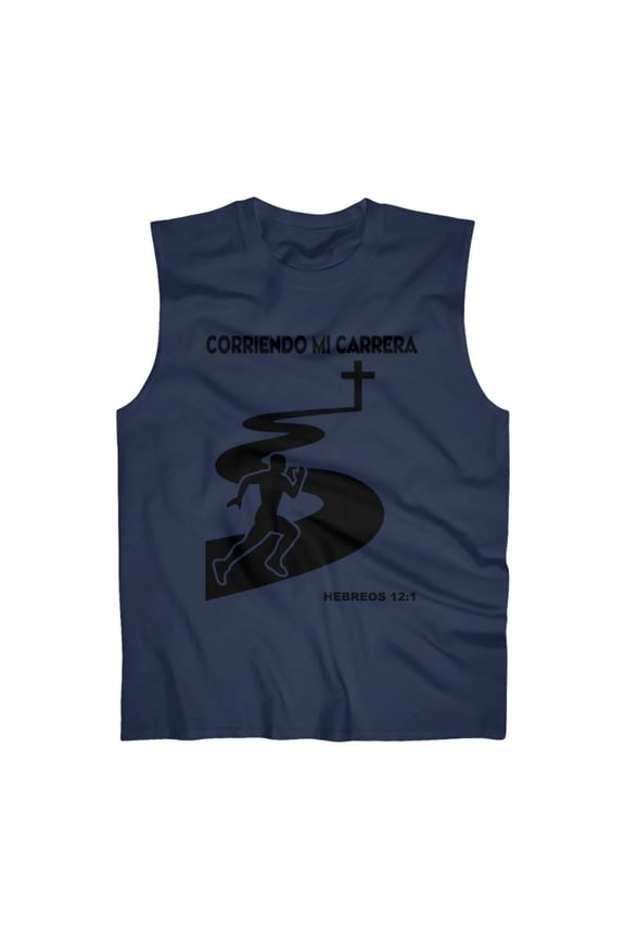 Corriendo Mi Carrera Men's Ultra Cotton Sleeveless Tank