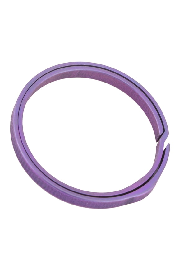 Corrosion,Resistant Titanium Key Ring, Flexible, One,Handed Access, 33mm Diameter