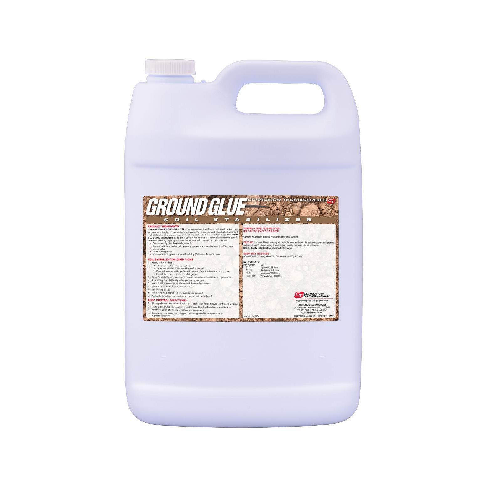 Corrosion Technologies Ground Glue Soil Stabilizer Dirt Road and Dirt