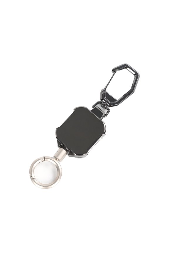 CorrosionResistant Alloy Keychain Retractable Hook for Easy Item Retrieval in Work Travel