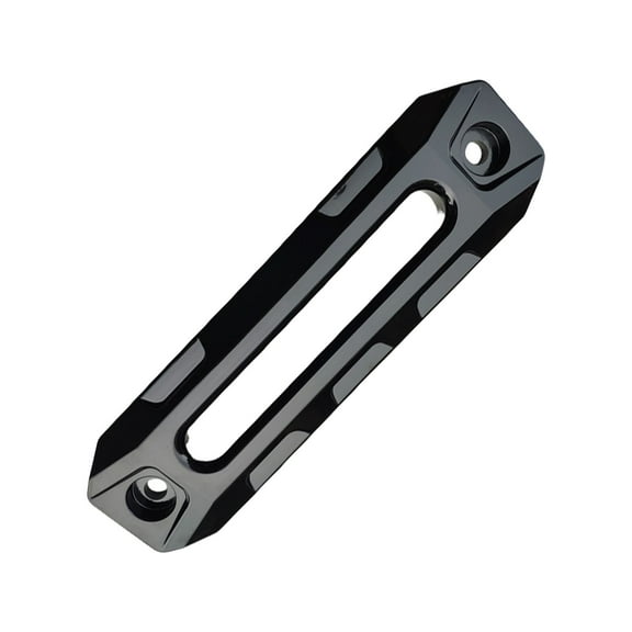 Corrosions Resistant 10inch Aluminum Hawse Fairlead Ideal for Synthetic Winch Rope Cable Offroading Extreme Terrain Use