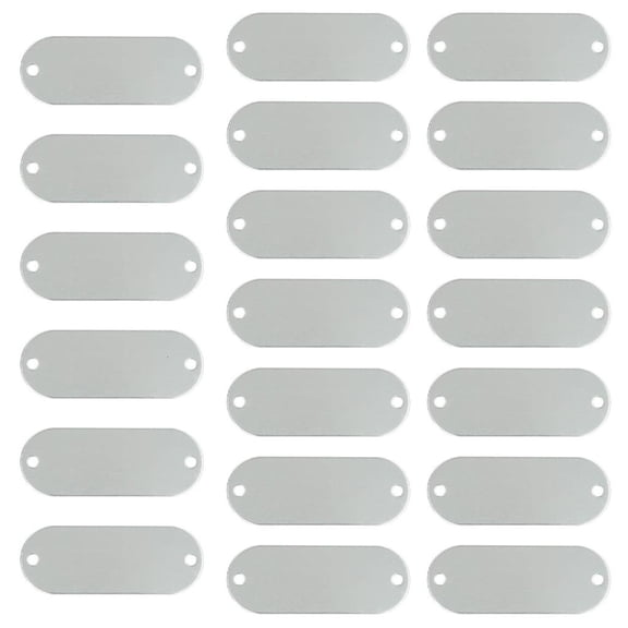 Corrosions Resistant Engraving Ticket Suitable for Long Lasting Identification