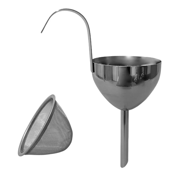 Corrosions Resistant Nonrust Steel Wine Filter and Pourer Kitchen Tool for Long Time Durability in Frequent Use