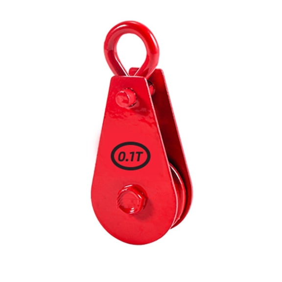 Corrosions Resistant Steel Pulley Block Lifting Sheave Suitable for Wire Rope 0.05T to 0.4T in Various Work Environment