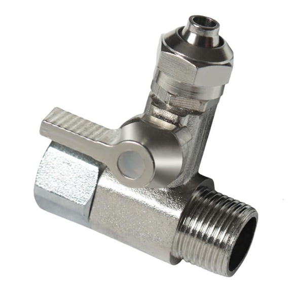 Corrosions Resistant Triple Port Water Divider With Compression Seals for Home Appliances 3/8Inch Internal Thread