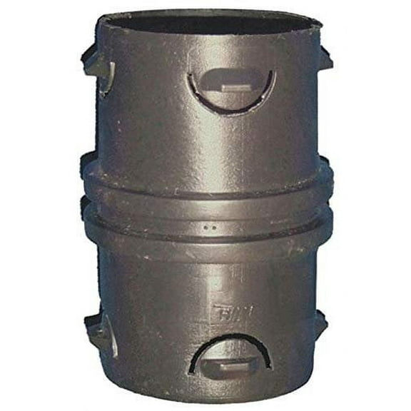 Advanced Drainage Corrugate Drain Pipe Coupler Internal Coupler - Polyethylene - 6 In