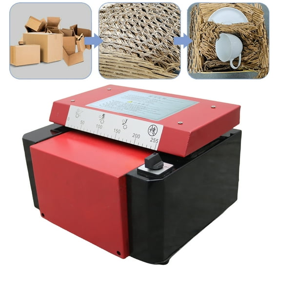 Corrugated Board Expansion Cutting Machine Kraft Paper Waste Board Pad Shredder Machine