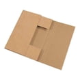 thumbnail image 1 of Box Partners Easy-Fold Mailers 17.25" x 11 1/4" x 2" Kraft 50/Bundle M17112BFK, 1 of 7