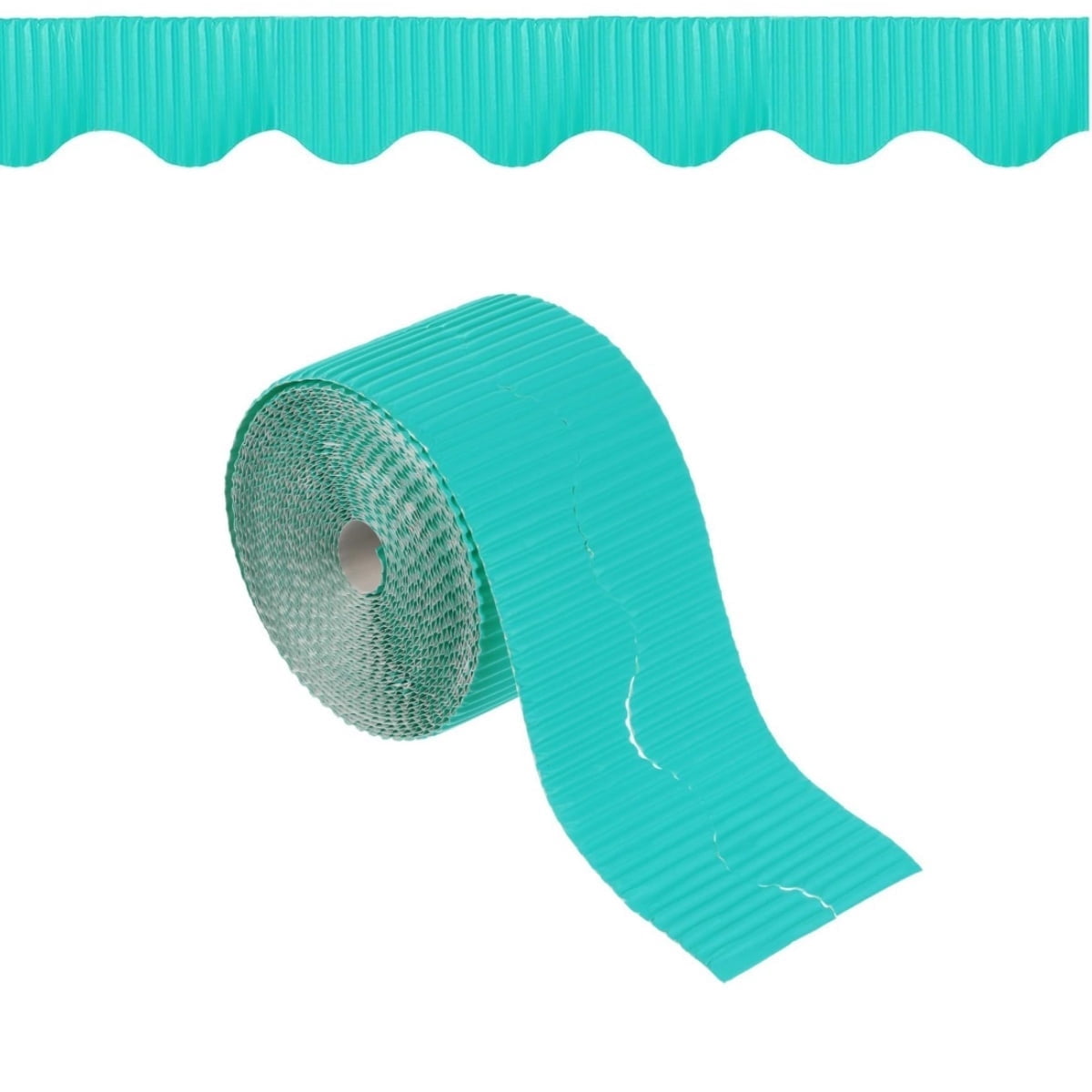 PATIKIL 2.24"x 65.6Ft Bulletin Board Border,Colorful Dot