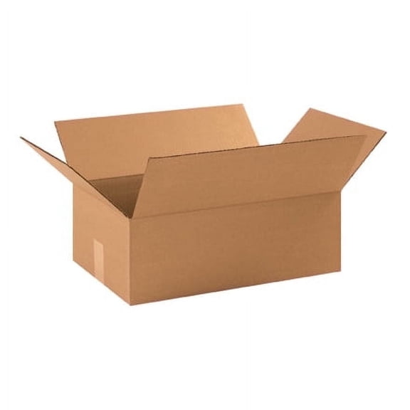 Corrugated Boxes 17 1/4 x 11 1/2 x 6" ECT-32 Brown Shipping Boxes 25 Boxes