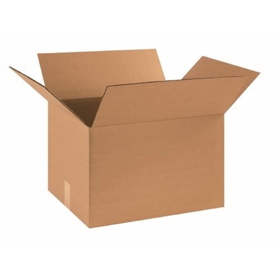 Corrugated Boxes, 18 x 14 x 12", 15/Pack