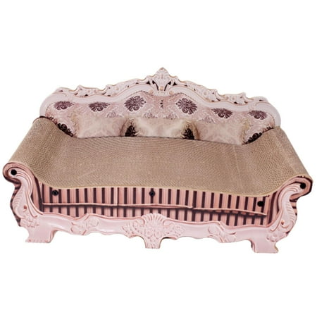 Corrugated Cardboard Cat Scratcher Couch Bed Large Pet Cat Lounge Cat Toy Furniture Protector Accessory Pet Sofa Cat Bed