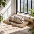 thumbnail image 1 of Corrugated Cardboard Cat Scratching Board, Reversible Claw Sharpener Scratch Pad for Indoor Cats, Durable Recycled Paper Scratcher Toy, Furniture Protector for Kittens and Adult Cats, 1 of 6