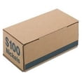 thumbnail image 1 of Corrugated Cardboard Coin Storage with Denomination Printed on Side, Green, 1 of 1