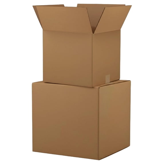 Corrugated Cardboard Moving Boxes 18x18x18 Inch Cube Shape Bulk Pack 15 ...