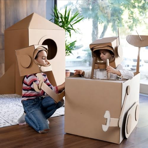 Corrugated Cardboard Roll 12 x 197 Inch Singleface Corrugated Paper Roll Heavy Duty Large Corrugated Wrap Paper Sheet for Christmas Gift Packing, Storage, Shipping, DIY
