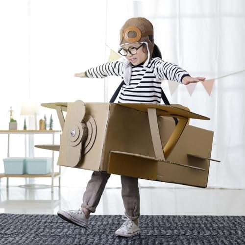 Corrugated Cardboard Roll 12 x 394 Inch Singleface Corrugated Paper Roll Heavy Duty Large Corrugated Wrap Paper Sheet for Christmas Gift Packing, Storage, Shipping, DIY