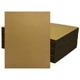 thumbnail image 1 of Corrugated Cardboard Sheets 4mm - 3/16" Thick 16x16- 50 Pack. Filler Insert Pads, Brown Frame Backing Rectangular & Square Flat Boards for Art&Crafts, DIY Projects, Mailing,Dividers & Packaging, 1 of 6