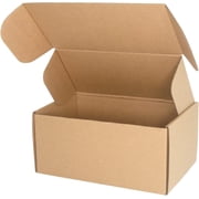 Corrugated Cardboard Shipping Boxes, 8x4x4 Small Parcel Boxes, Packaging Mailing Boxes for Business, Posting, Small Packet Shipping, Storing or GiftPack of 30